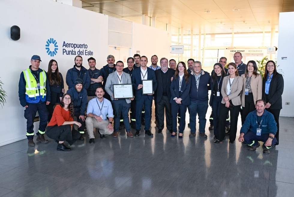 Aeropuerto Internacional de Punta del Este amplía la certificación de su Sistema de Gestión de la Calidad