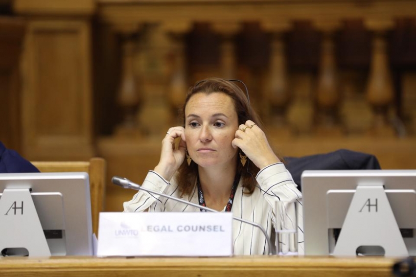 La asesora jur&iacute;dica de la OMT, Alicia Gomez.