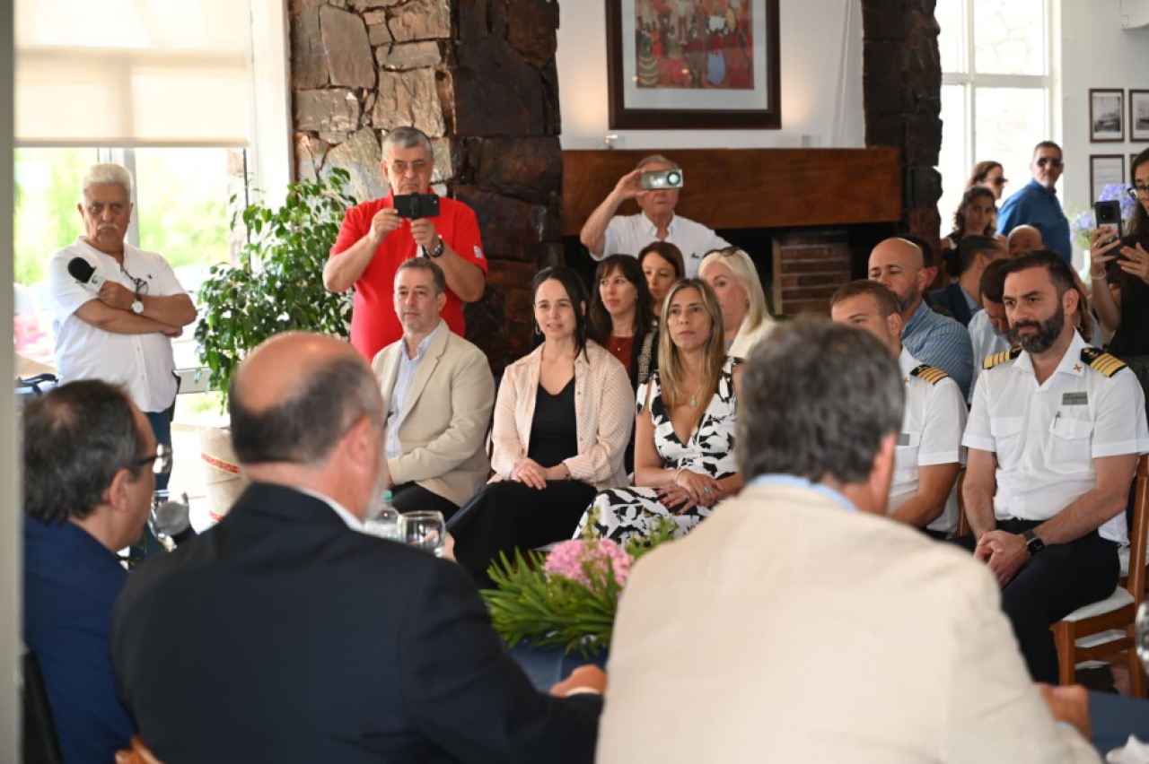 Estuvimos en el lanzamiento de la temporada de cruceros y tambi&eacute;n por Rocha