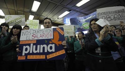 "Pluna Argentina sigue existiendo, sigue generando deuda"