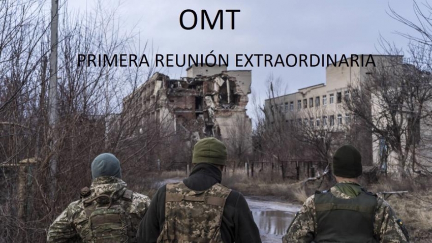 Los d&iacute;as 27 y 28 de abril se realizar&aacute; la Primera Reuni&oacute;n Extraordinaria de la OMT para considerar la suspensi&oacute;n de la Federaci&oacute;n de Rusia