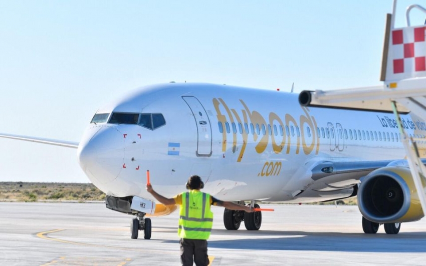 Por segundo mes  Flybondi es la tercera aerol&iacute;nea m&aacute;s grande de Argentina