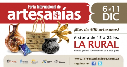 Feria Internacional de Artesan&iacute;as en la Rural