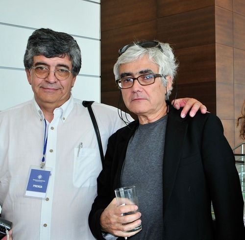 Con el Arquitecto Rafael Vi&ntilde;oly, cuando nos mostr&oacute; su colosal obra.