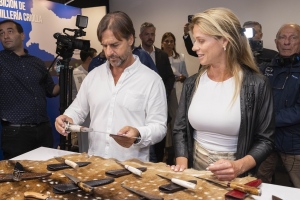 Luis Lacalle Pou, Lorena Ponce de León.