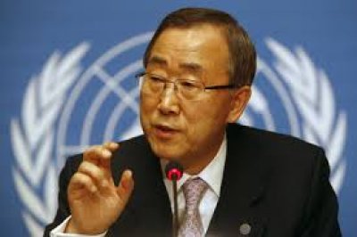 Ban Ki-moon, secretario general de las Naciones Unidas