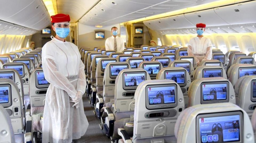 Emirates cubre gastos m&eacute;dicos de pasajeros que contraigan COVID-19 en sus viajes