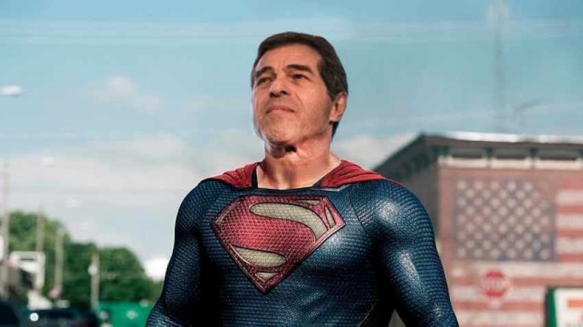 Se top&oacute; con la kriptonita