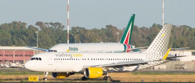  Vueling es la segunda aerol&iacute;nea en el aeropuerto de Roma, solo por detr&aacute;s de Alitalia.