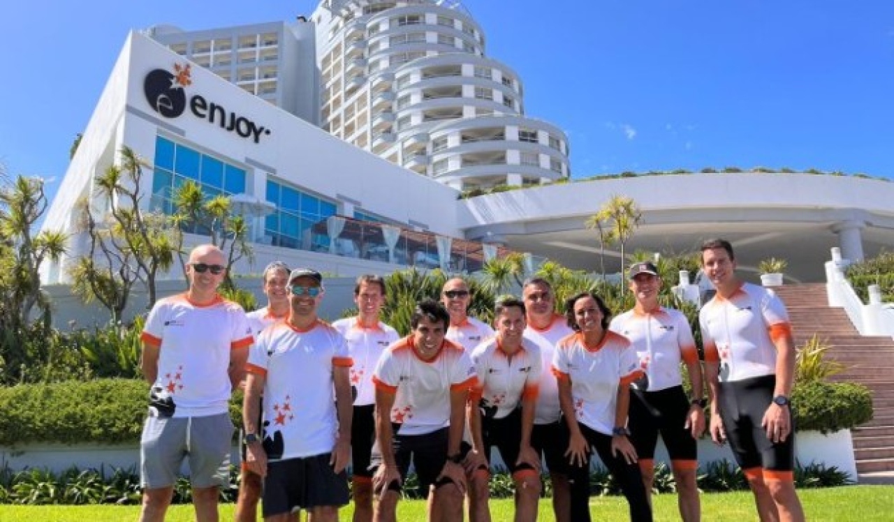 Enjoy Team logr&oacute; ingresar en el podio del triatl&oacute;n IRONMAN