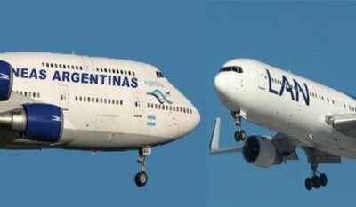 Competencia de LAN y AR baja 35% precios del cabotaje argentino