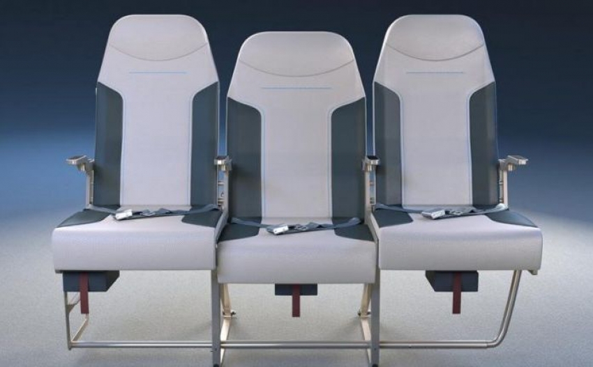 As&iacute; es el asiento de avi&oacute;n que evita los codazos