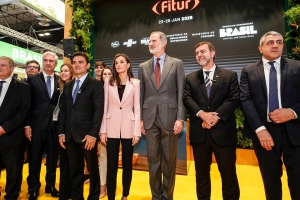 Los reyes de España inauguraron la 45ª edición de FITUR