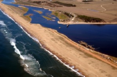  LAGUNA GARZÓN. Vista aéra de las viviendas en la laguna. Foto: Archivo EL PAÍS
