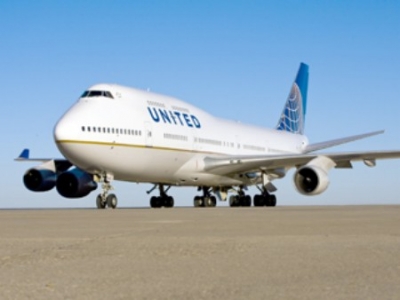 Esta es la aeronave 747-400 que ostenta la nueva imagen