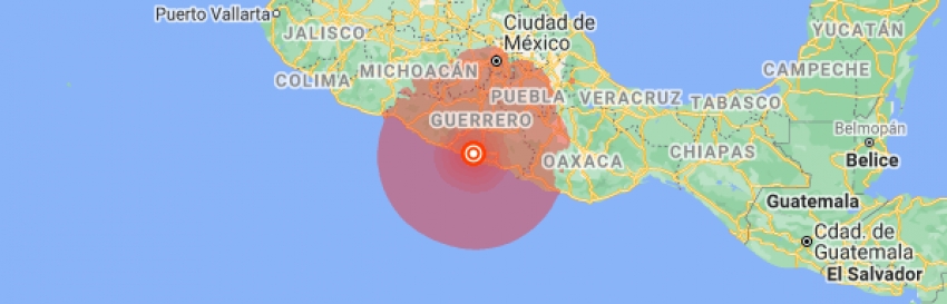 En M&eacute;xico, adem&aacute;s de inundaciones, terremoto de 7,1 en la escala de Richter