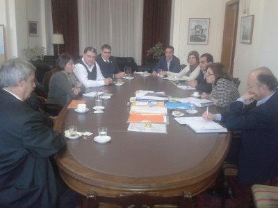 Reuni&oacute;n con Intendenta