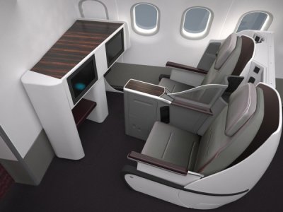 Vuelo de aerol&iacute;nea Qatar Airways totalmente de Clase Ejecutiva