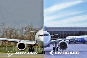 Boeing indemnizará a Embraer con 135 millones de euros por su fallida &#039;joint venture&#039;