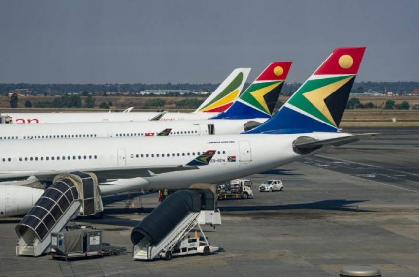 Los pilotos de la South African Airways se quedan solos