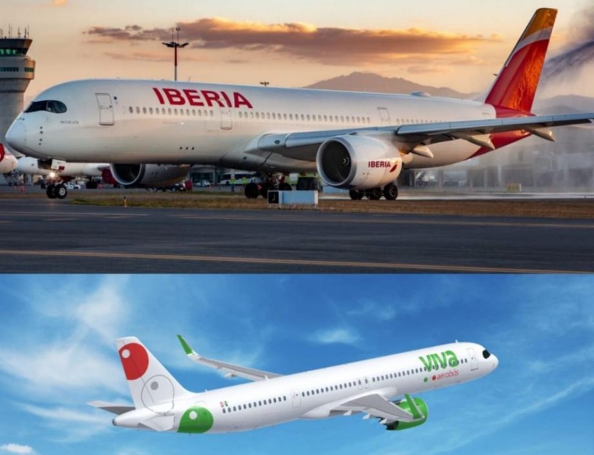 Iberia y Viva Aerobus ofrecen vuelos en conexi&oacute;n dentro de M&eacute;xico