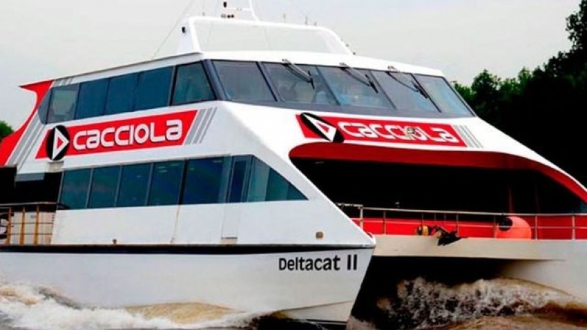 Entró en default la empresa de transporte fluvial de pasajeros Cacciola