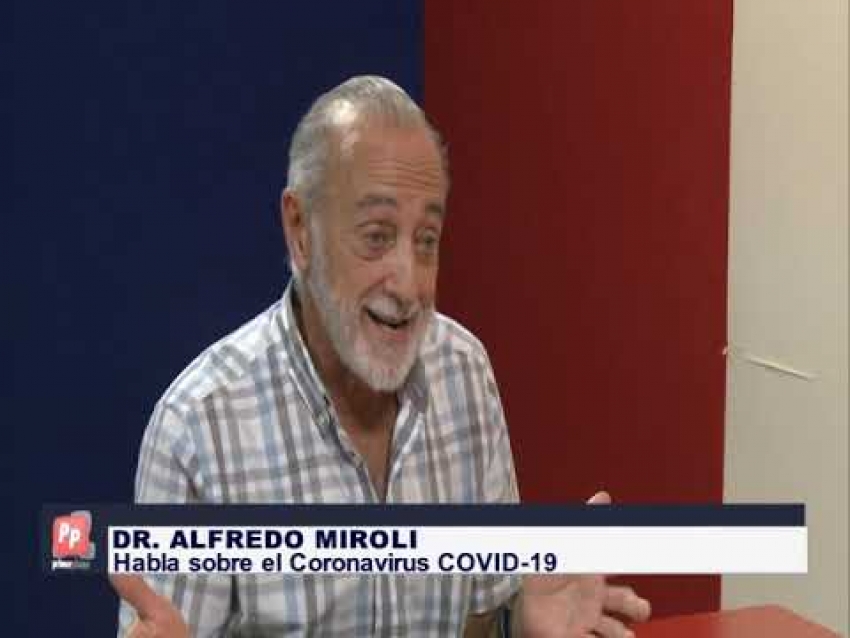 Valiosos consejos del especialista en inmunolog&iacute;a Alfredo Miroli