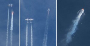Se estrella la nave SpaceShipTwo de Virgin Galactic, muere un piloto