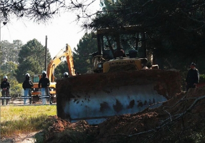 Dicen desde Rocha que ahora la lucha es contra las Caterpillar...