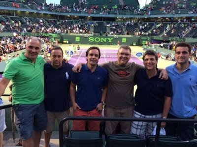 Javier Botta; Juan Pablo Casella; Andr&eacute;s Gil; Alvaro Carrier; Fernando Riva y Francisco Chiari.