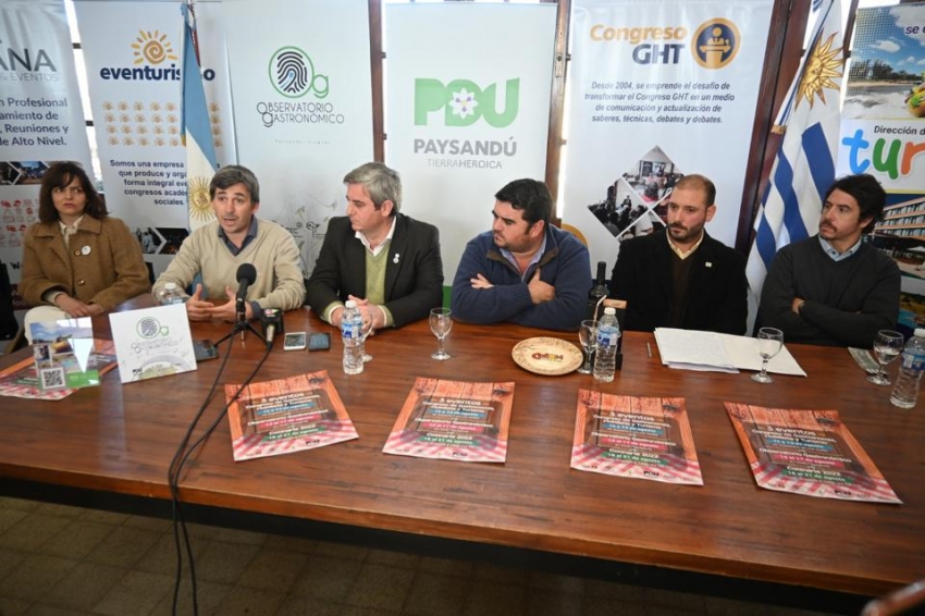 En Colón, Argentina, se realizó el lanzamiento de la Semana Gastronómica de Paysandú
