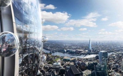 El Tulip&aacute;n de Londres pone en peligro el tr&aacute;fico a&eacute;reo