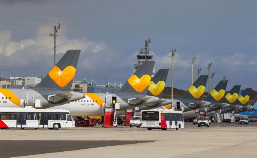 Thomas Cook tenía sólo 5 aviones de su propiedad