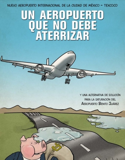 AMLO presenta historieta contra nuevo aeropuerto