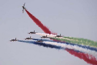 Bahrain International Airshow 2014: espect&aacute;culo a&eacute;reo militar
