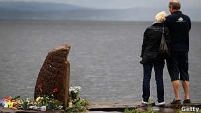 Noruega: caos en el lago de la tranquilidad
