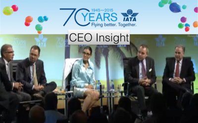 Debate abierto de CEOs en Reunión General Anual de IATA 2015