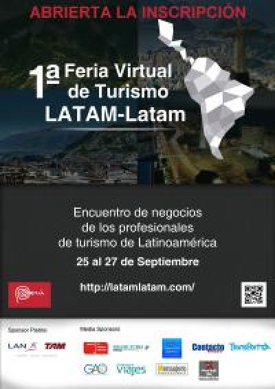 1era Feria Virtual de Turismo Latam-Latam: n&oacute;mina de  Expositores inscritos