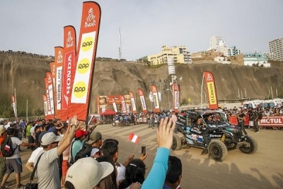 Rally Dakar 2019: exhortan al p&uacute;blico a permanecer en zonas de espectadores
