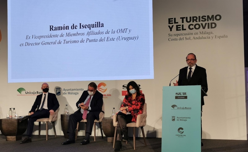 &quot;Turismo y Covid&quot; en Málaga:  Ministra de Turismo española Reyes Maroto, es criticada y desmentida
