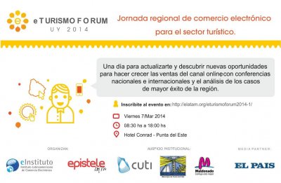 eTurismo Forum UY 2014