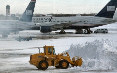 Tormentas en EE.UU. obligan a cancelar m&aacute;s de 1.400 vuelos