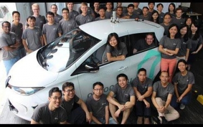 Singapur inició prueba con taxis eléctricos sin conductor