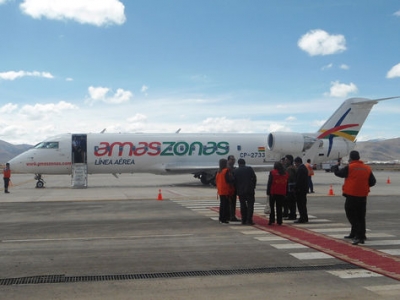 La aerol&iacute;nea Amaszonas sigue aumentando rutas regionales