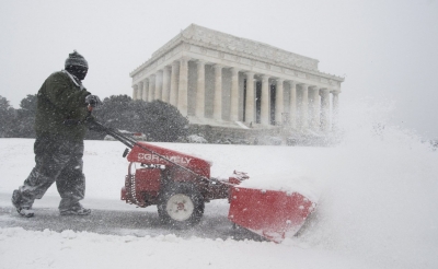 Tormenta Jonas: Washington, bajo una nevada &ldquo;extremadamente peligrosa&rdquo;