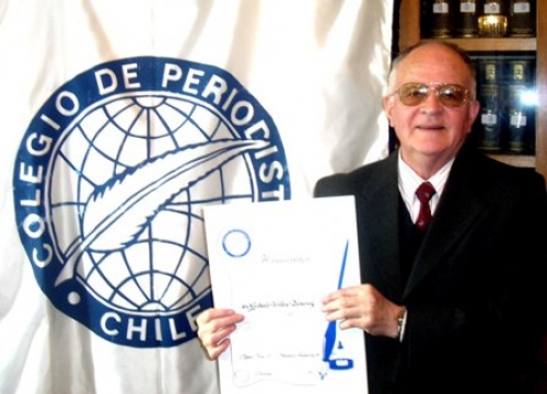 Gilberto Wilton, Past President de APTUR Chile, recibi&oacute; distinci&oacute;n 