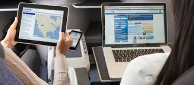 Avi&oacute;n n&ordm;100 de United con wifi v&iacute;a sat&eacute;lite