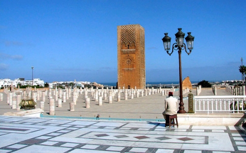 El mausoleo de Mohammed V en Rabat
