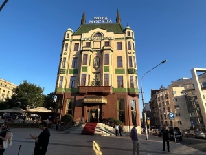 Hotel Moscú, todo un símbolo de Belgrado.