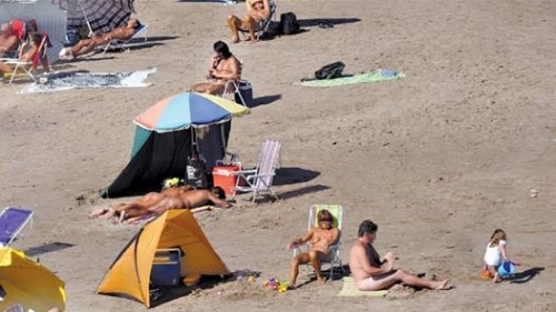 Cumple una décadaésta temporada la playa La Escondida. Queda pasando Chapadmalal y cada verano tiene un 20% más de visitantes